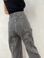 Pantalon à motifs vintage 80s Taille L